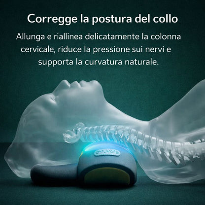Posturea™ – Cuscino Massaggiante con Calore per Collo e Spalle
